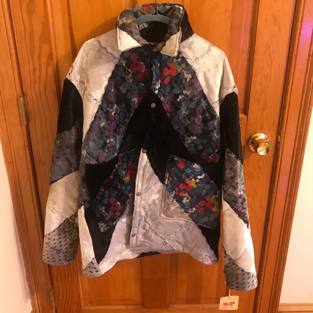 NWT Vintage Quilt Coat